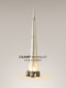 Minimalist Modern Living Room Floor Lamp Designer Simple High-End Creative Art Pyramid Decorative Lamp Next to the Sofa