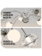 Minimalist Bauhaus Restaurant Chandelier, Modern Minimalist Designer, High-End Creative Personality, Magic Bean Dining Room Table Lamp