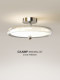 Bauhaus Minimalist Modern Room Bedroom Lamp Ceiling Lamp Simple High-End Creative Flying Saucer Glass Study Lamp
