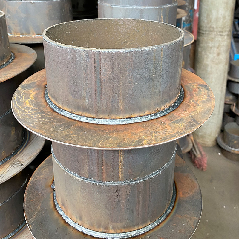 Rigid waterproof casing embedded ventilation casing wing ring steel sexual fireman anti-floor steel wearing wall pipe airtight tube-Taobao