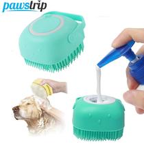 Pet Bath Brush Shampoo Massage Brush Soft Silicone Puppy Cat