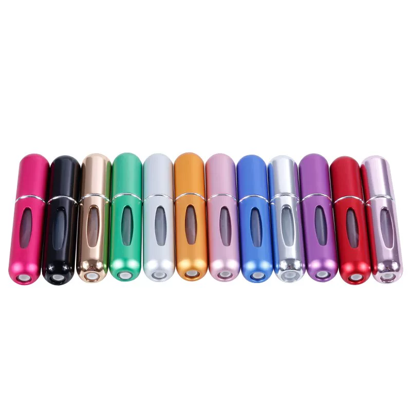 [13 цветов 5ml портативный мини refillable пустой флакон для духов распылитель]