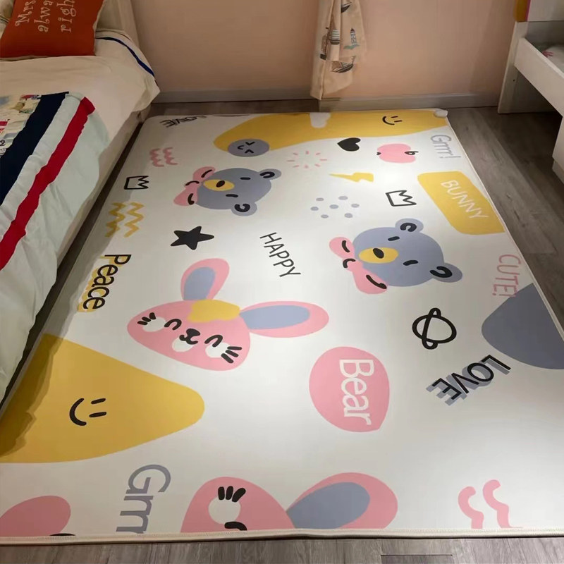 Warm Season Graphene Floor Heating Pad for Home Living Room Heating Pad, Leather Texture Floor Heating Pad, Heated Carpet Heating Pad