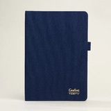 Testv Origin Series A5 Hard -Noodle Notebook Cowhide Paper Copper Surface Cover