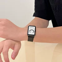 Huawei, часы, ремешок для часов, металлический креативный сменный брендовый стальной ремешок из нержавеющей стали подходит для мужчин и женщин для влюбленных