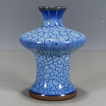 Antiques and miscellaneous antiques second-hand porcelain old Jun porcelain kiln blue glaze small appreciation bottles ornaments collectibles old objects