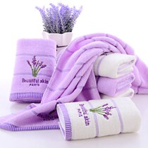 1-4 dress towels pure cotton thickened soft absorbent home adult wash face off hair all cotton back to gift