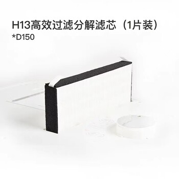 Nilo D150 Fresh Air Filter Element H13 High-Efficiency Filtration and Decomposition Filter Element