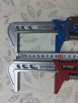 Japans original imported SUPER ratchet small overlord fast large opening adjustable wrench 87mm opening