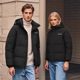 Co-branded new winter mid-length down jacket for men and women