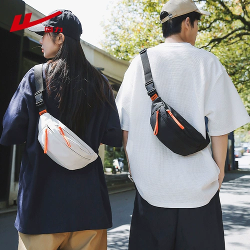 回力 Мужская сумка через плечо, универсальная поясная сумка, нагрудная сумка для отдыха, трендовая сумка на одно плечо, рюкзак