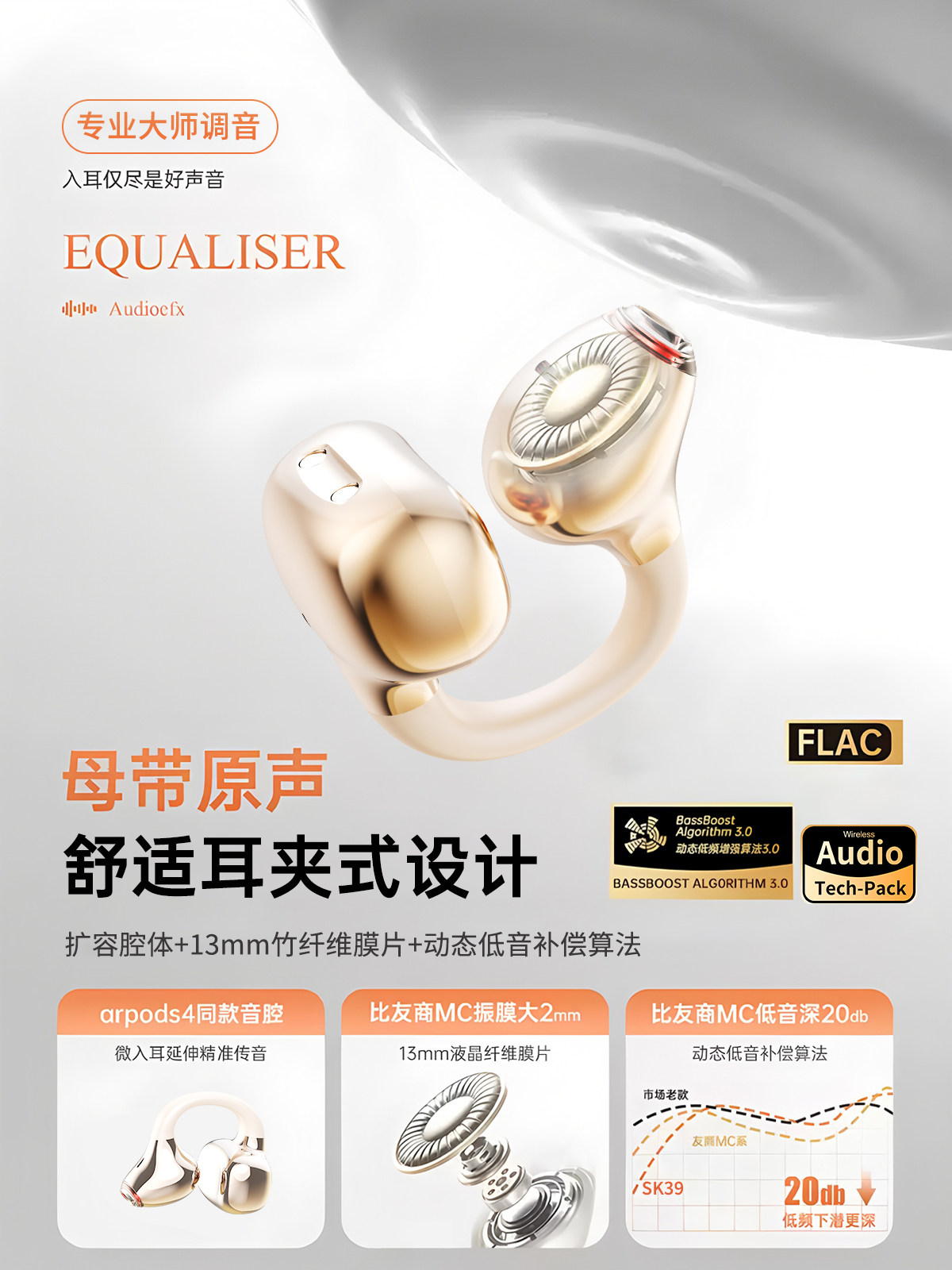 Desktop Computer Wireless Headset Bluetooth Laptop with Microphone Two-In-One USB Receiver Clip-On Earphone Universal for Mobile Phones