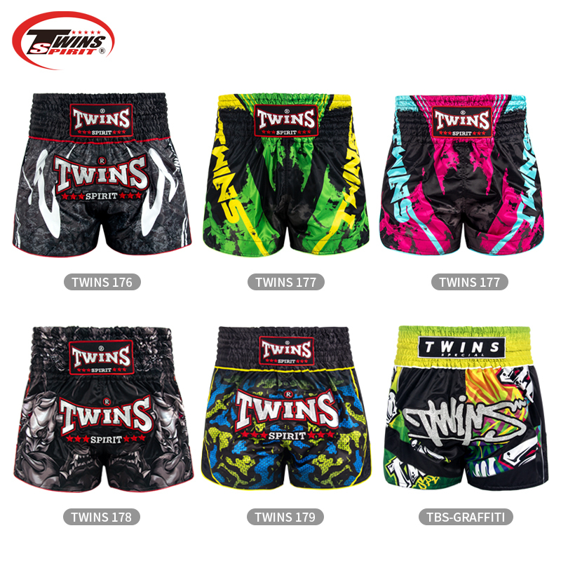 Muay Thai Shorts Twins Spirit Professional Thai Fighting Shorts Sanda Training Shorts Boxing Shorts Muay Thai Shorts Twins Spirit Professional Thai Fighting Shorts Sanda Training Shorts Boxing Shorts