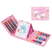 Childrens painting tool set brush gift box primary school student color pen art supplies kindergarten birthday gift