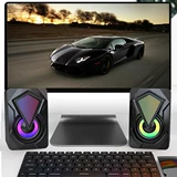 Компьютерный динамик 2.0 USB -игровой стереопроводной динамик