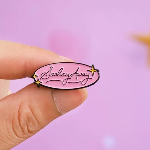 Sashay Away Pink Pins Брошь Rupauls Drag Race Drag Queen K
