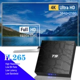 Smart TV Box 4K Media Player Android 9.0 T9 RK3318 Quadcore