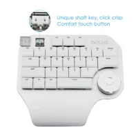 Delux T11 Bluetooth клавиатура Eric Designer Single Hand