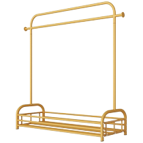 Handsome Con 504 Clothes hat rack floor Home hanging clothes hanger Bedroom hanging clothes pole Indoor Easy Dormitory Cool Clothes Pole