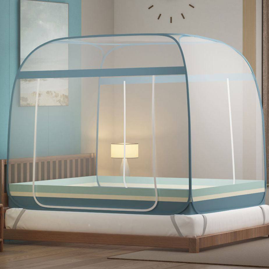 Mosquito nets 2021 New encryption Mongolian kits are exempt from installing home baby anti-fall children convenient to unpack and wash fences