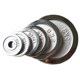 All-Iron Electroplated Dumbbell Plates with Small Holes 2.6cm 5kg 10 Weightlifting 20 Clearance Sale Men's Fitness Barbell Plates for Home Use