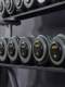 Heavy-Duty Flat-Head Painted Dumbbells 50kg Pair Cast Iron 25 30 40 60 80 100kg for Fitness Use