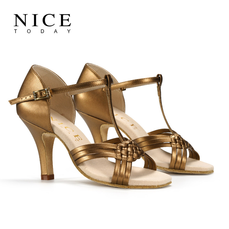 Nice Today New Latin Dance Shoes for Women, Adult Soft-Soled Cone-Heeled Dance Shoes, Professional Indoor Girls' Dance Shoes Nice Today New Latin Dance Shoes for Women, Adult Soft-Soled Cone-Heeled Dance Shoes, Professional Indoor Girls' Dance Shoes