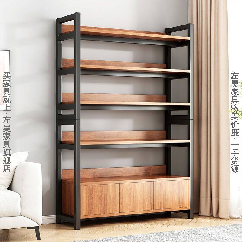 New Bookshelves Shelving Floor Home Containing Living Room Bookcase Small Iron Art Display Shelf Multilayer Shelving Storage-Taobao