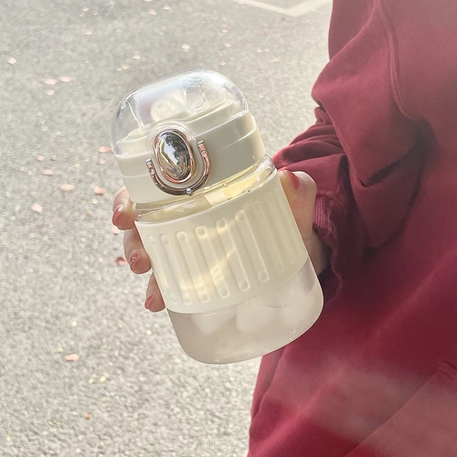 Пластиковый высококачественный удобный спортивный стакан со стаканом для школьников, простой и элегантный дизайн