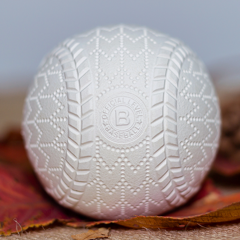 Standard hollow rubber day style soft style baseball A ball B ball C ball M ball J ball new flower pattern training match-Taobao