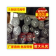 Black nylon rod pp rod plastic rod Tough wear-resistant rod Polypropylene nylon PA66 PA6 pure rod processing