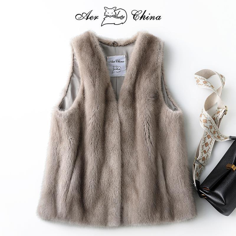 2026 Winter New Fashion Fur Mink Leather Vest Jacket for Women, Short Style Full Mink Fur Vest 2026 Winter New Fashion Fur Mink Leather Vest Jacket for Women, Short Style Full Mink Fur Vest