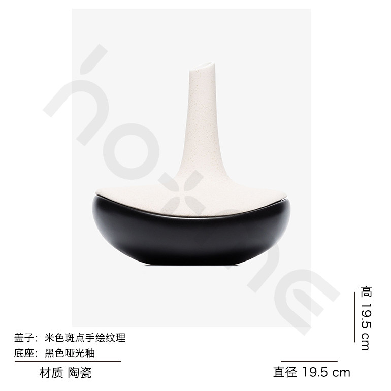 现货英国Anissa Kermiche 人体艺术雕像陶瓷香插收纳盒花瓶摆件q-淘宝