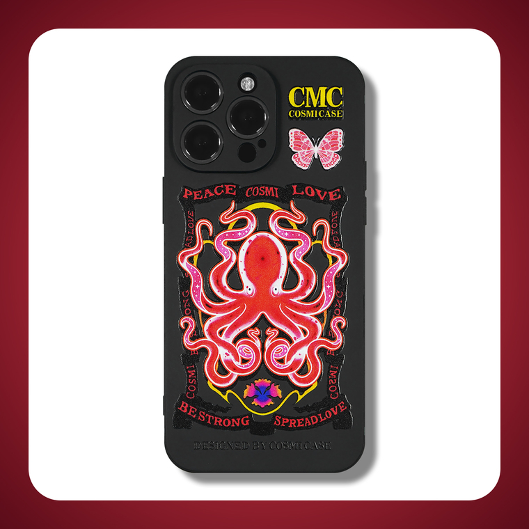 Cosmi Octopus Tarot Card New 15, 14, 13, 12 iPhone Case