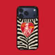 Cosmi Gothic Romance Zebra Embrace iPhone Case for iPhone 13 – 17