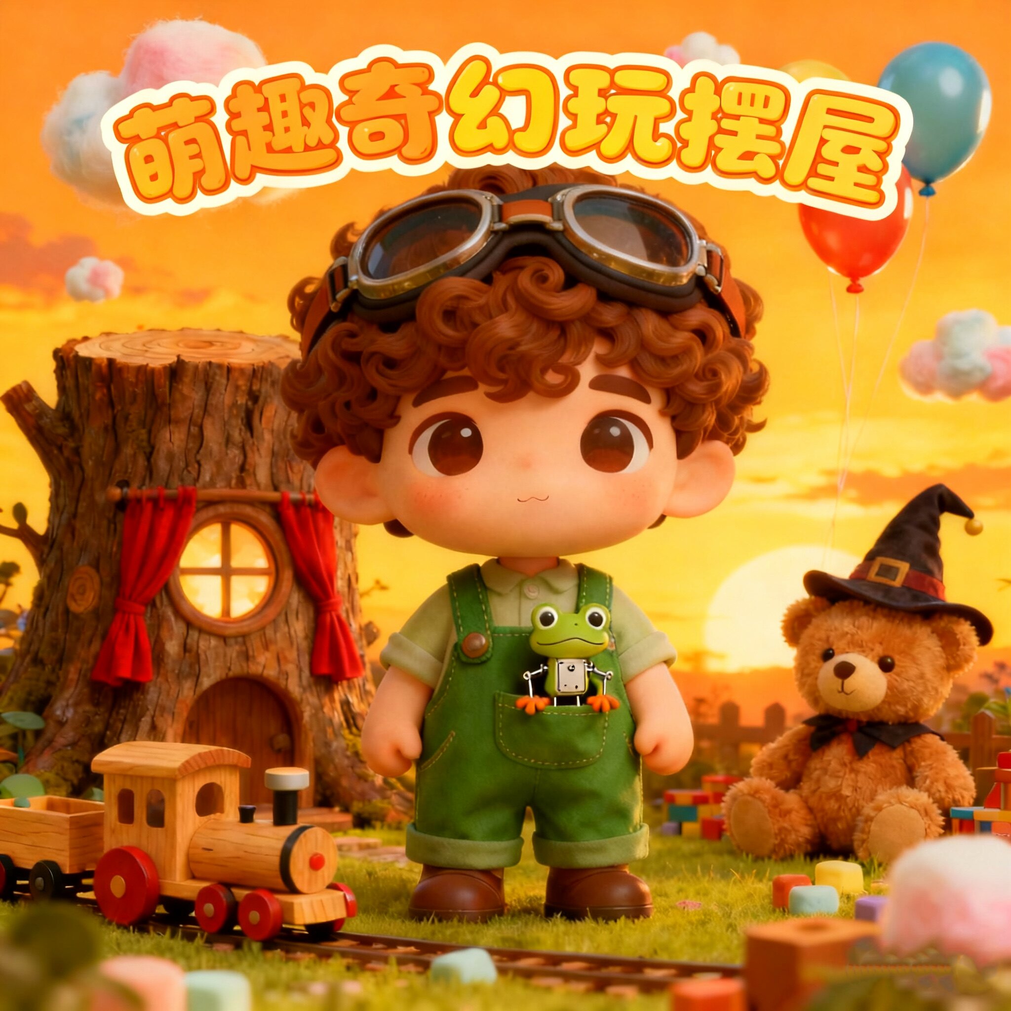 萌趣奇幻玩摆屋