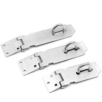 Fengzhi wooden door lock stainless steel lock plate buckle ear hanging lock buckle safety bolt door buckle 3 inches