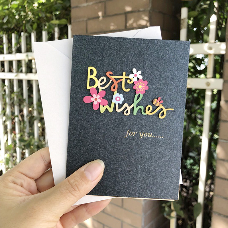 [USD 7.11] Thank You Card with Envelope Business Stereo Card Thank You ...