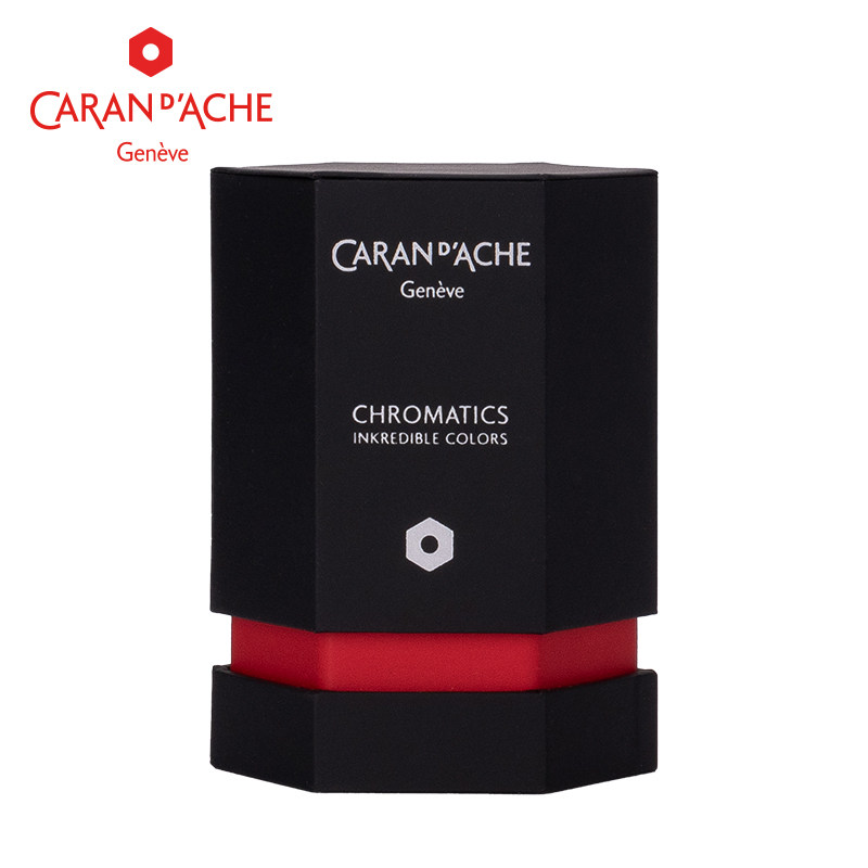 Caran D'Ache Kailandi Kada Swiss Imported Fountain Pen Ink Pen Pure Black Pure Blue-Green Original Official Flagship Genuine Ink 50ml Non-Carbon Non-Clogging Ink Refill