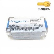 INGUN British steel needle GKS 075 306 120 A2000 nine-claw plum blossom head probe 75MIL test needle