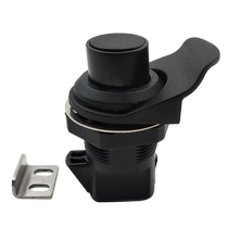 Plastic push lock impact equipment cabinet door lock 93-303 314 RV embedded handle round lock SOUTHCO