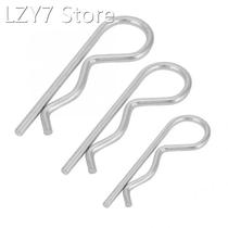 10Pcs B Type Cotter Pin Clips Zinc Plated Retaining Pins Fle