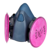 Welding anti-smoke mask 7502 silicone gas mask paint spraying pesticide anti-decoration polishing anti-virus