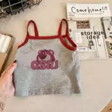 Летняя летняя одежда для девочек, детская короткая майка топ для раннего возраста, детская одежда