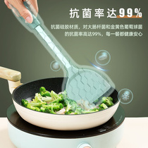 Double gun antibacterial silicone spatula non-stick special spatula household spatula high temperature anti-scalding cooking food-grade kitchen utensils