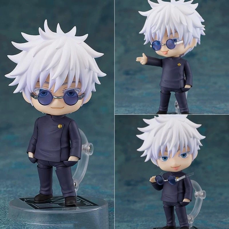 High-Quality Q-Version Anime Jujutsu Kaisen 2205 # Gojo Satoru Premium Edition Two-Faced Demon Slayer Figure Model Ornament