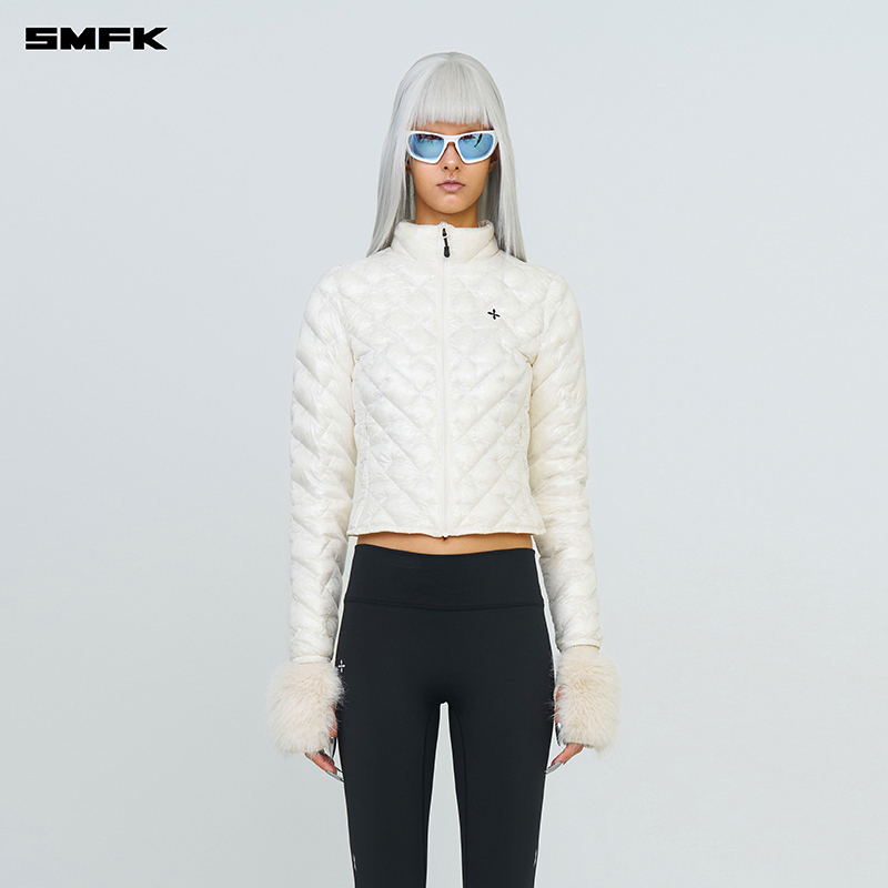 Smfk Ghost Skin Slim down Jacket Ug033W White Duck down Lightweight Jacket Casual Outdoor down Jacket