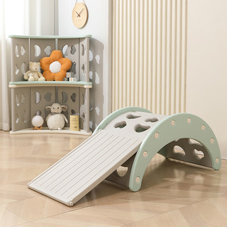 Children's Slide Climbing Storage Rack Sensory Training Combination Baby Rocking Bed Toy