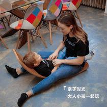 Board toy board household equipment training smart bending indoor seesaw balance beam childrens sensory system