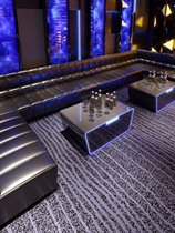 Home Cinema Corner Nightfield Bar KTV canapé clair bar U L-type cassette de thé extravagant table K mobilier maison personnalisée